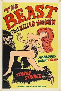 Главный постер фильма «Зверь, который убивает женщин (1965)»