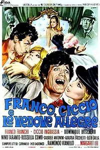 Главный постер фильма «Franco, Ciccio e le vedove allegre (1968)»
