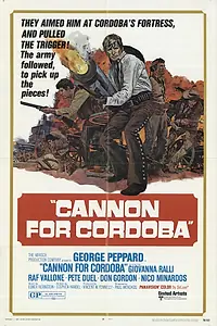 Главный постер фильма «Пушка для Кордоба (1970)»