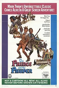 Главный постер фильма «Приключения принца и нищего (1969)»