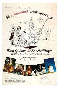 Постер к фильму «Любовные приключения Дон Кихота и Санча Пансы (1976)»