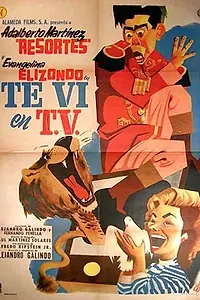 Главный постер фильма «Te vi en tv (1958)»