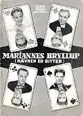 Главный постер фильма «Mariannes bryllup eller hævnen er bitter (1958)»