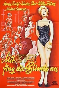 Главный постер фильма «Mit Eva fing die Sünde an (1958)»