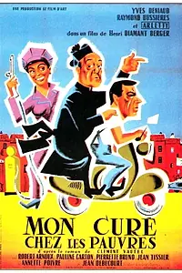 Главный постер фильма «Кюре у нищих (1956)»