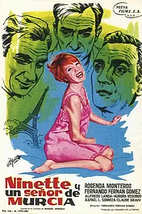 Главный постер фильма «Нинетт и господин из Мурсии (1966)»