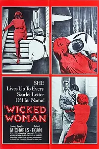 Главный постер фильма «Wicked Woman (1953)»