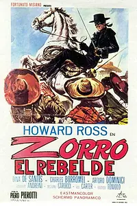 Главный постер фильма «Зорро и повстанцы (1966)»