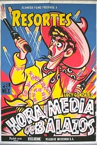 Главный постер фильма «Hora y media de balazos (1957)»