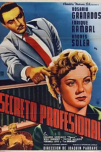 Главный постер фильма «Secreto profesional (1955)»