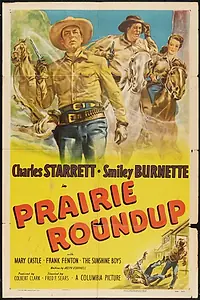 Главный постер фильма «Prairie Roundup (1951)»