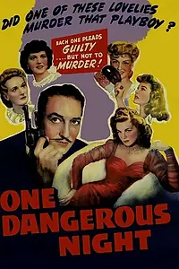Постер к фильму «Одной опасной ночью (1942)»