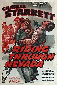 Постер к фильму «Riding Through Nevada (1942)»