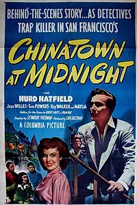 Постер к фильму «Chinatown at Midnight (1949)»