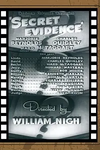 Постер к фильму «Secret Evidence (1941)»