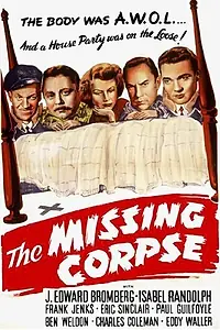 Главный постер фильма «Недостающий труп (1945)»