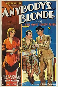 Главный постер фильма «Anybody's Blonde (1931)»
