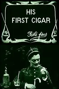 Постер к фильму «Его первая сигара (1907)»