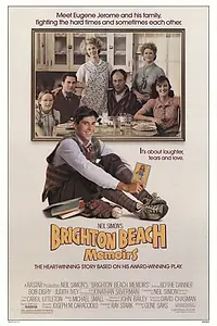 Главный постер фильма «Воспоминания о Брайтон Бич (1986)»