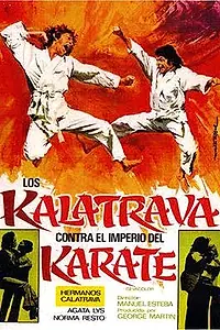 Постер к фильму «Братья Калатрава против империи каратэ (1974)»