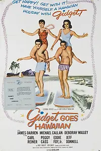Главный постер фильма «Гиджет едет на Гавайи (1961)»