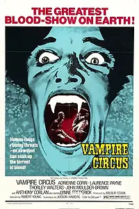 Главный постер фильма «Цирк вампиров (1972)»