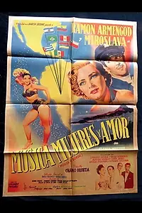 Постер к фильму «Música, mujeres y amor (1952)»