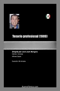 Главный постер фильма «Tenorio profesional (1989)»