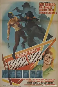Постер к фильму «Neutrón contra el criminal sádico (1964)»