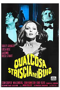Главный постер фильма «Что-то крадущееся в темноте (1971)»