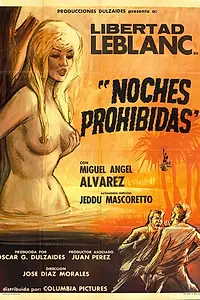 Главный постер фильма «Noches prohibidas (1969)»