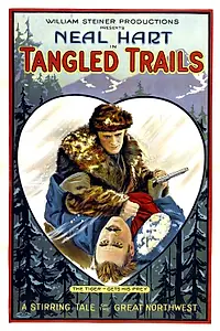 Постер к фильму «Tangled Trails (1921)»