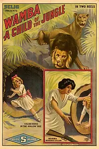 Главный постер фильма «Wamba, a Child of the Jungle (1913)»