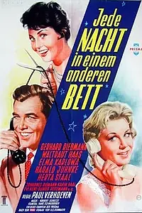 Постер к фильму «Jede Nacht in einem anderen Bett (1957)»