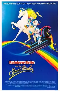 Постер к мультфильму «Яркая радуга и похитительница звезд (1985)»