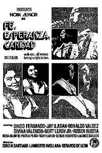Главный постер фильма «Fe, Esperanza, Caridad (1974)»