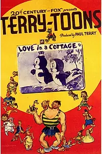 Главный постер мультфильма «Love in a Cottage (1940)»