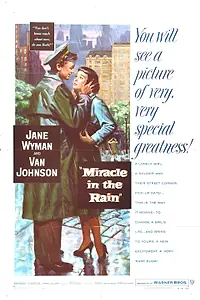 Главный постер фильма «Чудо в дождь (1956)»