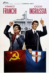 Главный постер фильма «I 2 deputati (1968)»
