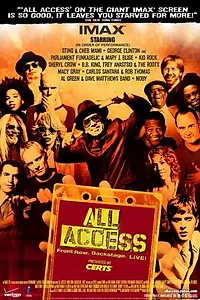 Постер к фильму «All Access: Front Row. Backstage. Live! (2001)»
