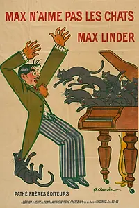 Постер к фильму «Макс не любит кошек (1913)»