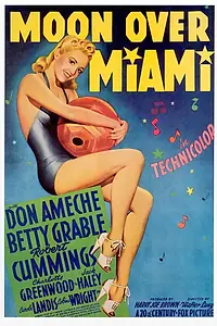 Главный постер фильма «Луна над Майами (1941)»