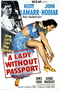 Главный постер фильма «Девушка без паспорта (1950)»