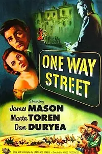 Главный постер фильма «Дорога с односторонним движением (1950)»