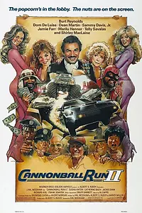 Главный постер фильма «Гонки «Пушечное ядро» 2 (1984)»