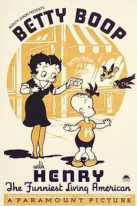Главный постер мультфильма «Betty Boop with Henry the Funniest Living American (1935)»