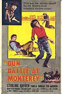 Главный постер фильма «Перестрелка в Монтрее (1957)»