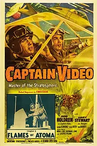 Главный постер фильма «Капитан Видео, Повелитель стратосферы (1951)»