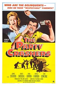 Главный постер фильма «The Party Crashers (1958)»