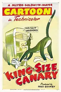 Главный постер мультфильма «Очень большая канарейка (1947)»